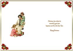 A Family Christmas Insert