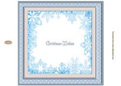At Home for Christmas 8x8ins Insert 2