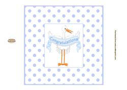 Baby Boy 7x7ins Insert 2