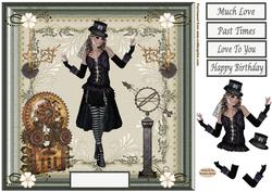 Steampunk Girl Topper