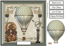 Steampunk Hot Air Ballon Topper 1