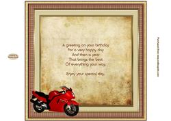 Red Bike Insert to Match Cup598443_719