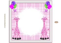 Pink Giraffe Insert to Match Cup603621_719