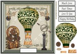Steampunk Hot Air Balloon Topper