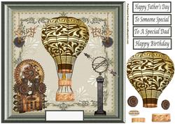 Steampunk Hot Air Balloon Topper 9