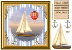 We Are Sailing Topper