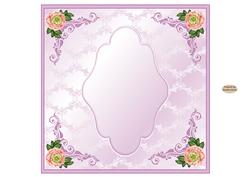 Wedding Satin Pink Blank Insert