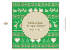 Nordic Christmas Insert 14 Approx: 7.75" Square