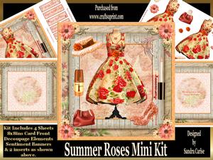 Summer Roses Mini Kit
