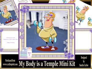 My Body is a Temple Mini Kit