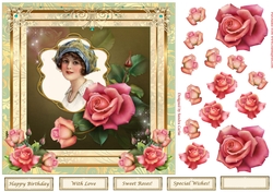 Sweet Roses Topper