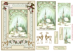 Christmas Mass Vintage Topper