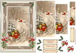 Coming home for Christmas Topper