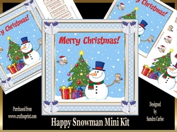 Happy Snowman Mini Kit