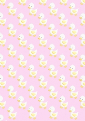 Baby Ducks Backing Paper 7