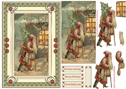 Its Christmas Eve Vintage Topper