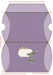 Christmas Holly Pillow Box 6