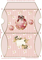 Christmas Holly Pillow Box 7