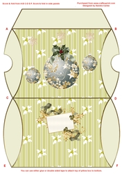 Christmas Holly Pillow Box 10