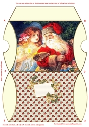 Father Christmas Pillow Box 1