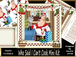 Who said I cant cook Christmas Mini Kit
