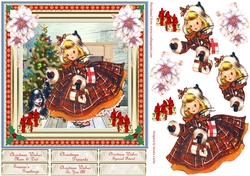 Christmas Presents for You Vintage Topper