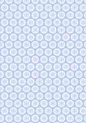 Christmas Snowflake Blue Backing Paper