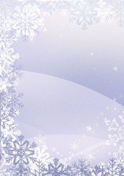 Christmas Snowflake Backing Paper 4