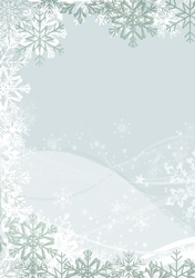 Christmas Snowflake Backing Paper 3