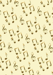 Music Themed Backing Paper 14