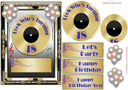 Look Whos Turning 18 Topper