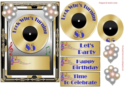 Look Whos Turning 85 Topper