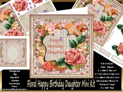 Happy Birthday Daughter Mini Kit