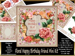 Happy Birthday To A Special Friend Mini Kit