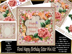 Happy Birthday Sister Mini Kit