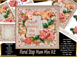 Happy Birthday Step Mum Mini Kit