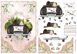 Just Married Wedding Day Topper