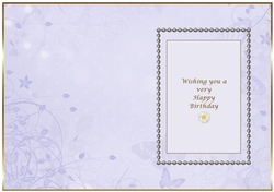 Beautiful Butterfly Lilac Insert 4