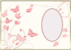 Peach Butterfly Insert 3