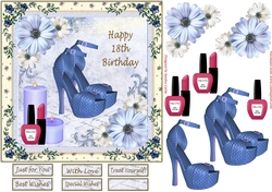 Happy 18th Birthday Fashion Topper