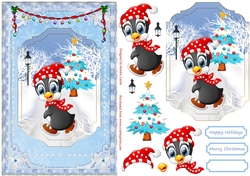 Skating on Ice Topper