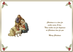 A Child is Born Christmas Insert