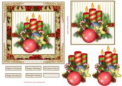 Peaceful Wishes Christmas Topper