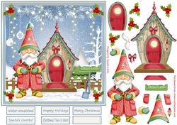Santas Grotto Christmas Topper