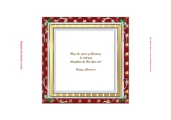 Christmas Nativity 6x6ins Insert 2