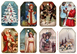 Christmas Vintage Gift Tags 1