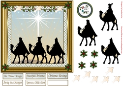 We Three Kings Christmas Topper