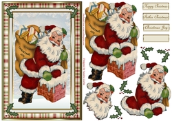 Christmas Joy Decoupage Topper