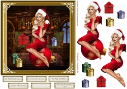 All I Want for Christmas Topper 