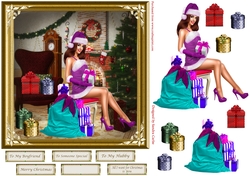 All I Want for Christmas Topper 4
